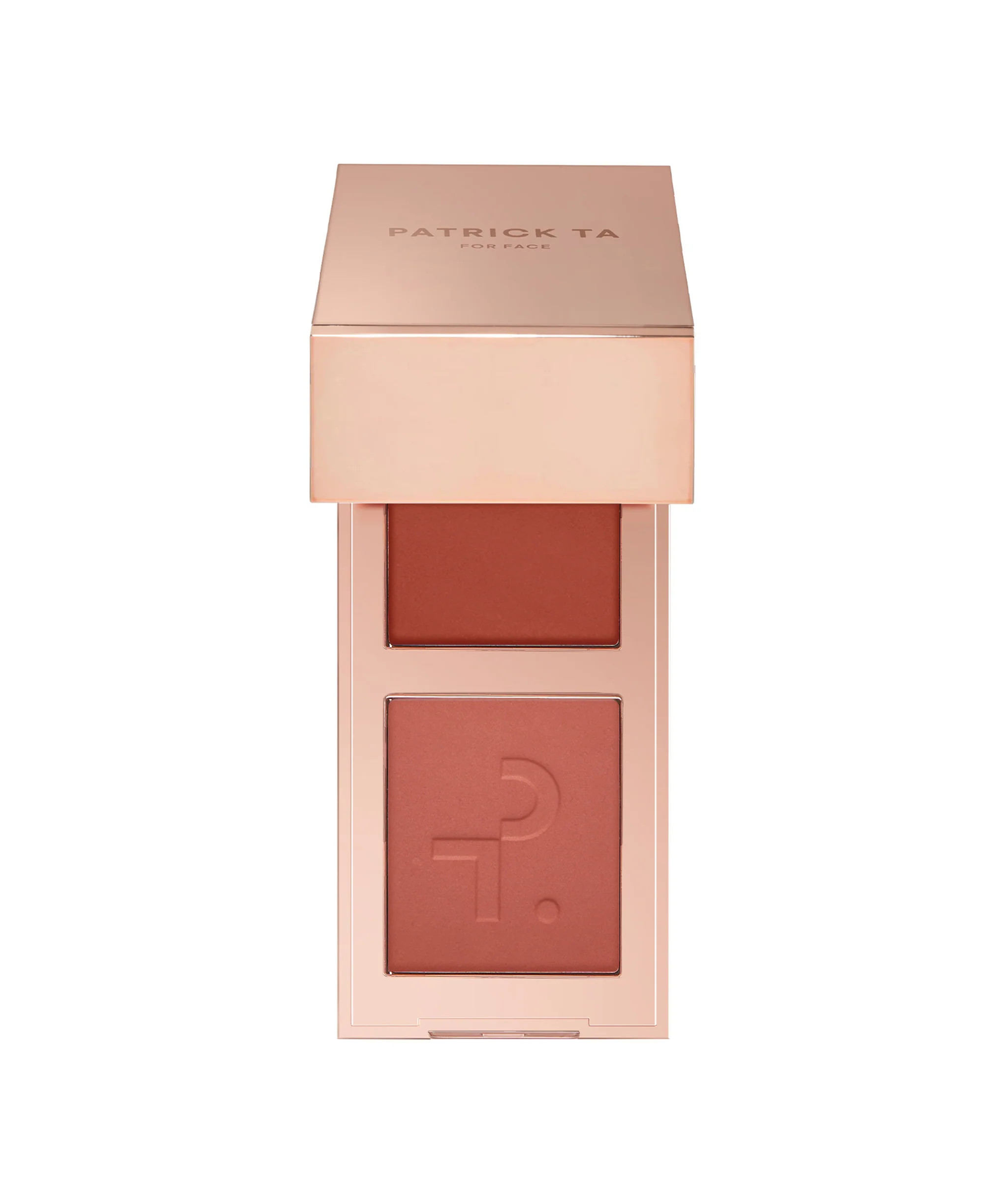 Mini Major Headlines Double-Take Cr\u00e8me & Powder Blush Duo | Patrick Ta Beauty