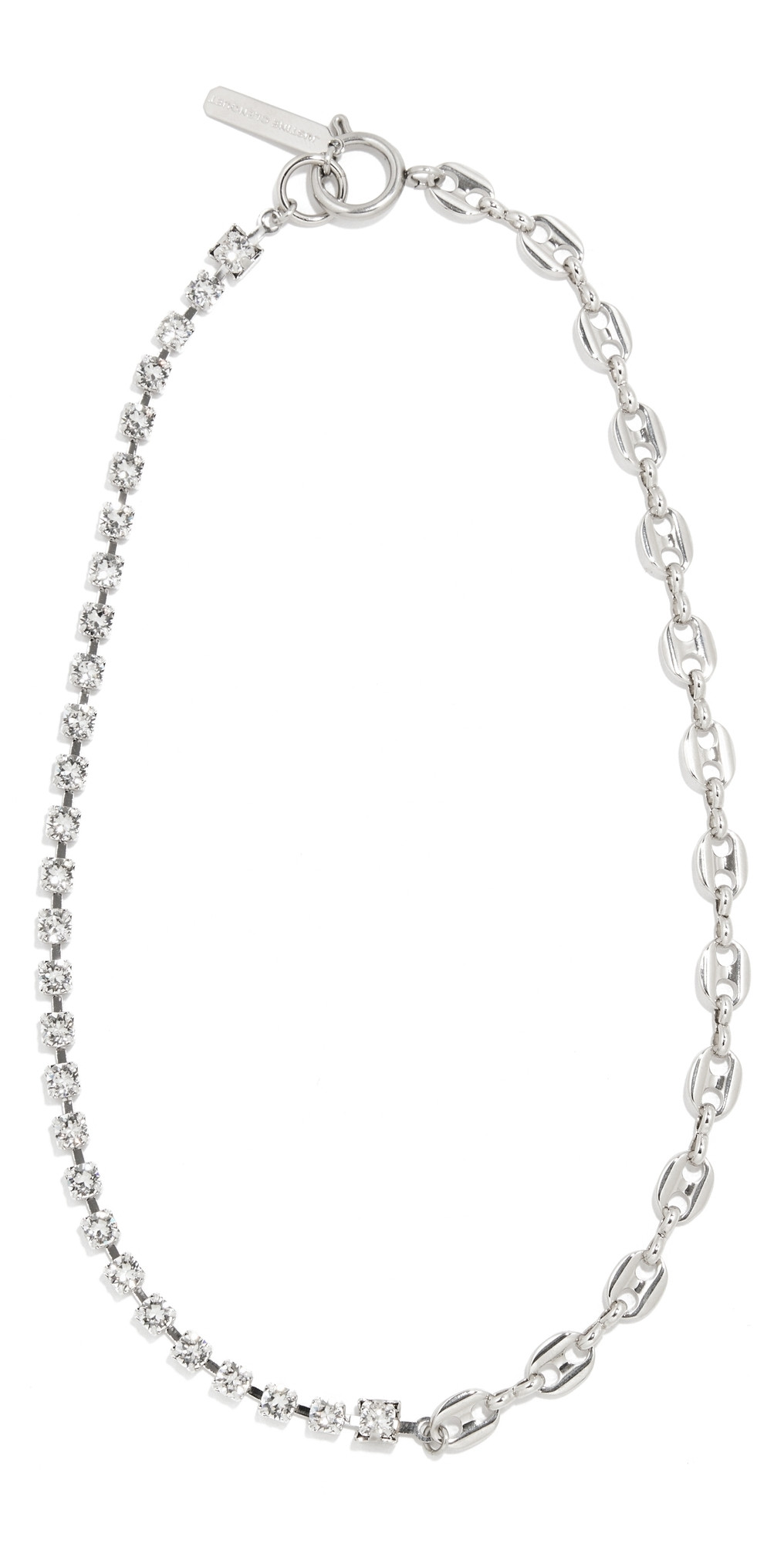 Justine Clenquet Gwen Choker Palladium One Size | Shopbop