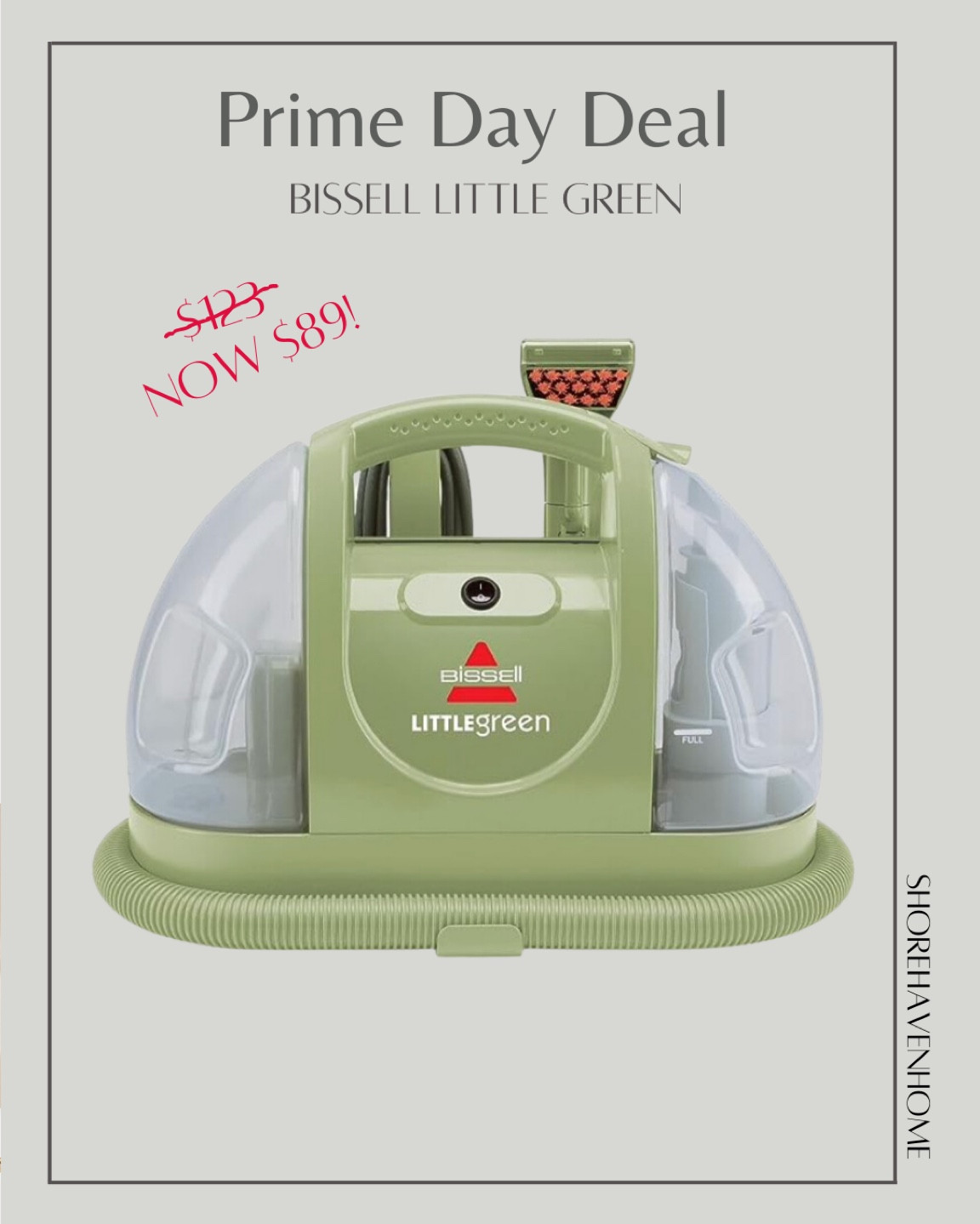 Bissell little green machine! I use it on upholstery, rugs, sofas etc. and works amazing. 

#LTKsalealert #LTKhome #LTKxPrime