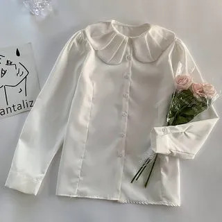 Peter Pan Collar Blouse | YesStyle Global