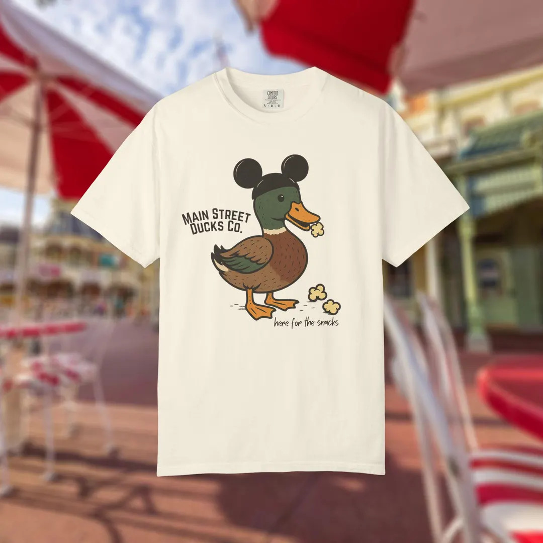 Main Street Ducks Co Shirt | Magic Kingdom Duck Comfort Colors Tee | Disney World Family Matching... | Etsy (US)
