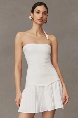 BHLDN Talia Strapless Mini Dress | Anthropologie (US)