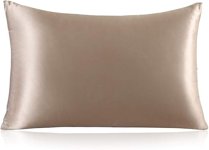 ZIMASILK 100% Mulberry Silk Pillowcase for Hair and Skin,with Hidden Zipper,Both Side 19 Momme Si... | Amazon (US)