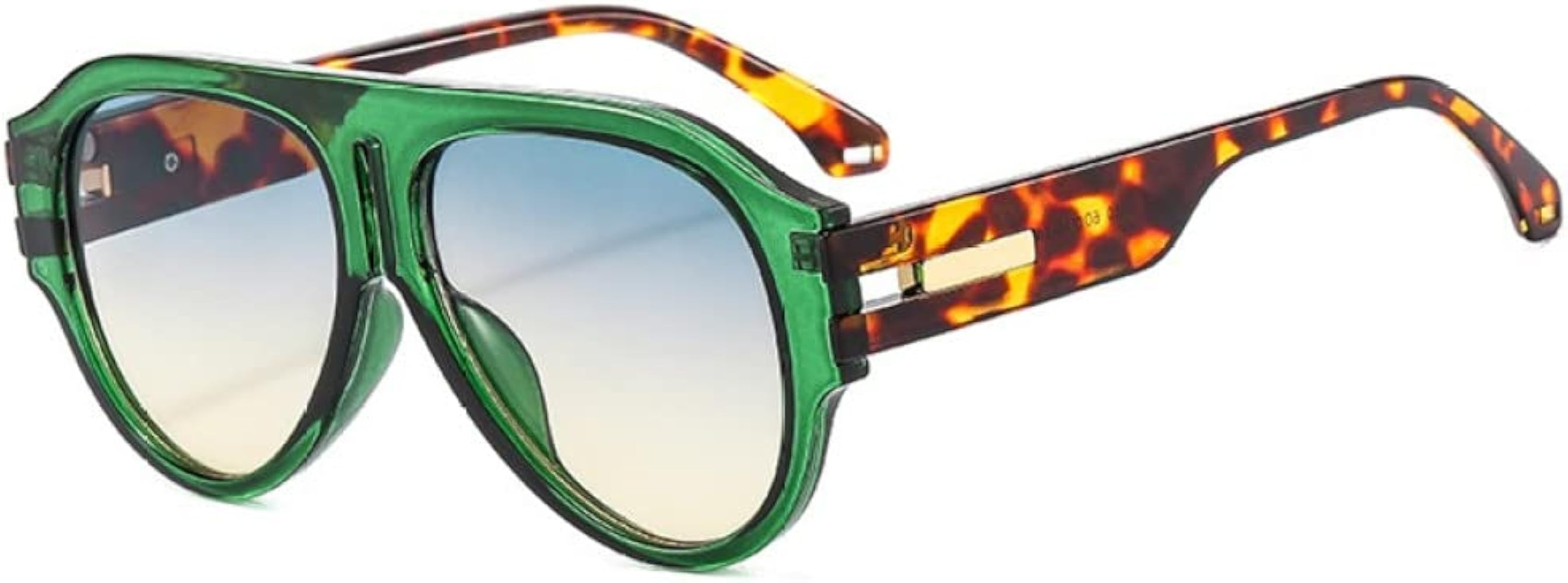 Sunglasses Women Vintage Big Frame Shades Men Sun Glasses UV400 Oversized Eyewear | Amazon (US)