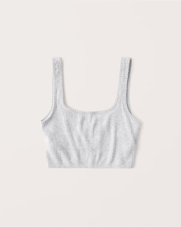 Lounge Long-Line Bralette | Abercrombie & Fitch (US)