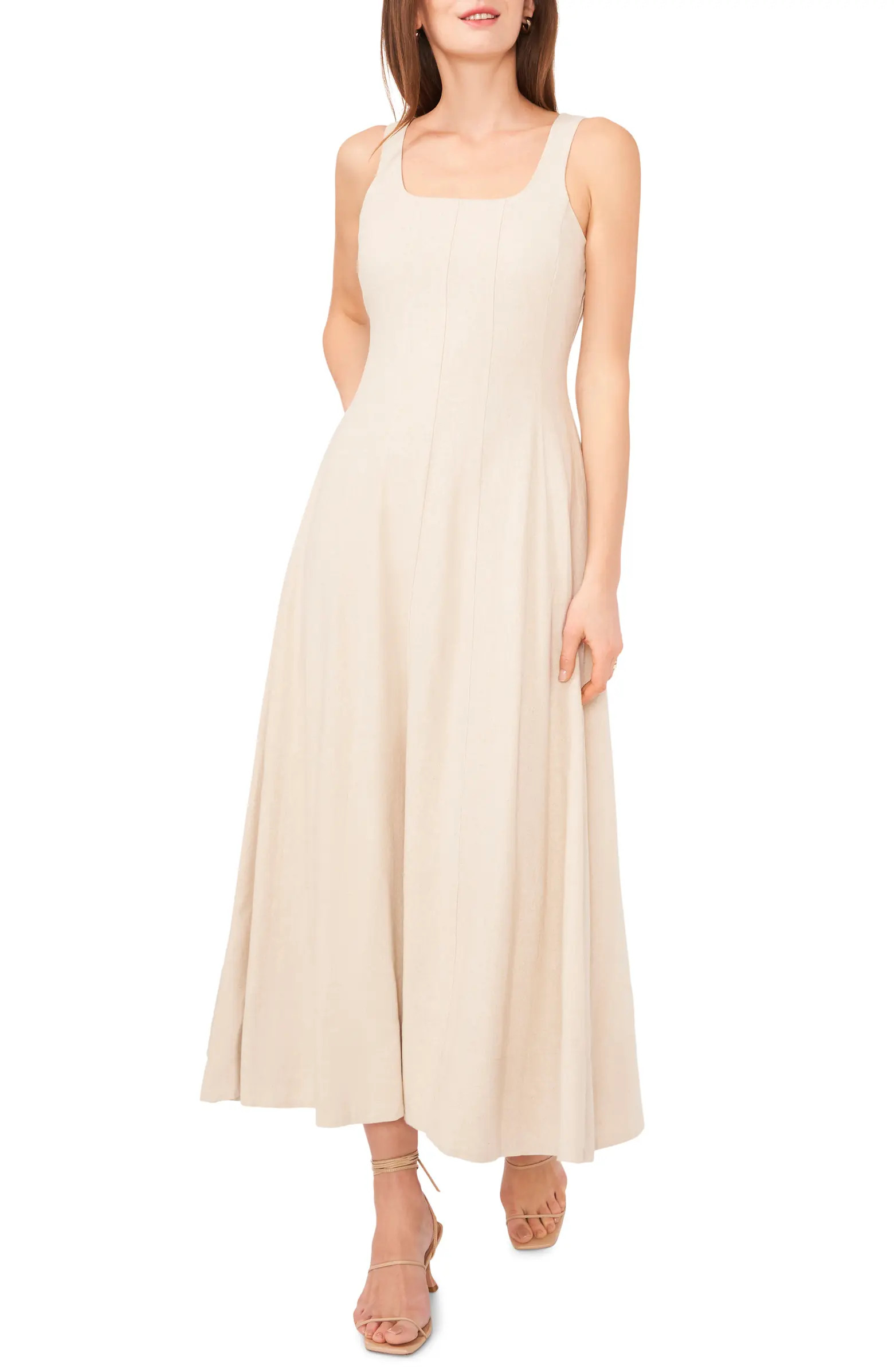 Halogen® Linen Blend Maxi Dress | Nordstrom | Nordstrom