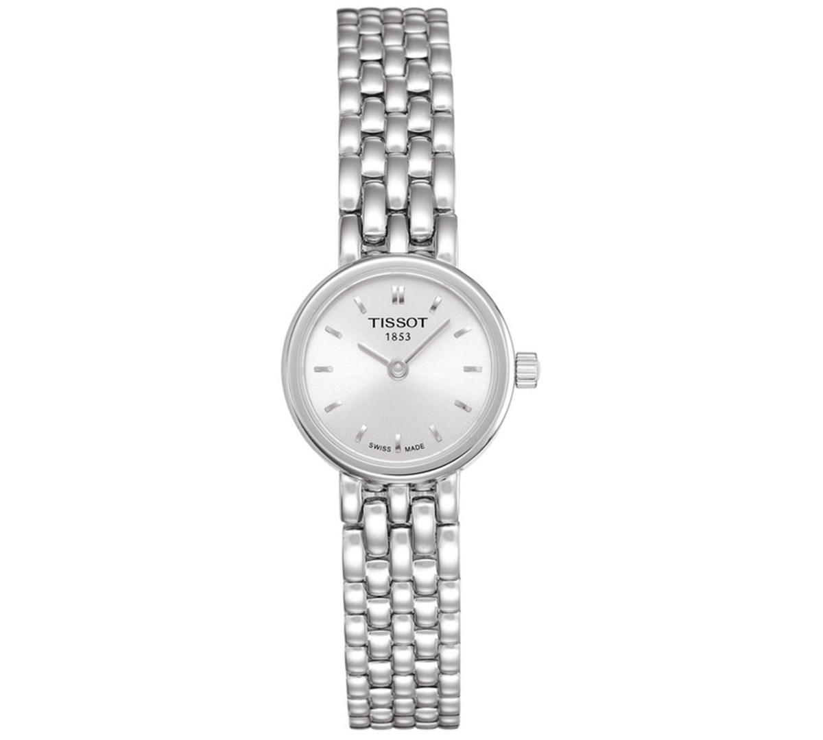 Tissot Women's Swiss T-Lady Lovely Stainless Steel Bracelet Watch 19.5mm - Silver | Macy's
