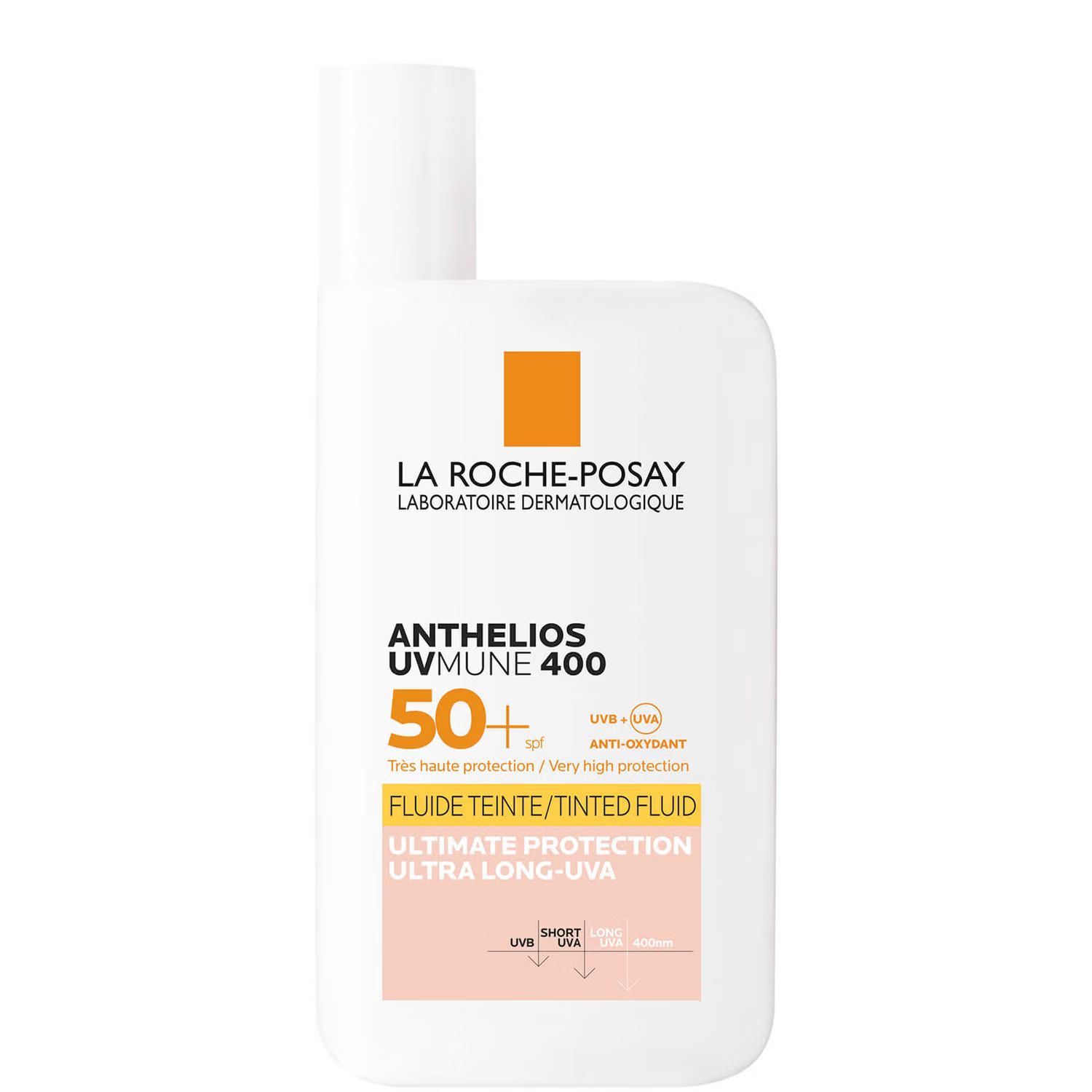 La Roche-Posay Anthelios UVMune 400 Invisible Fluid Tinted SPF50+ 50ml | Cult Beauty