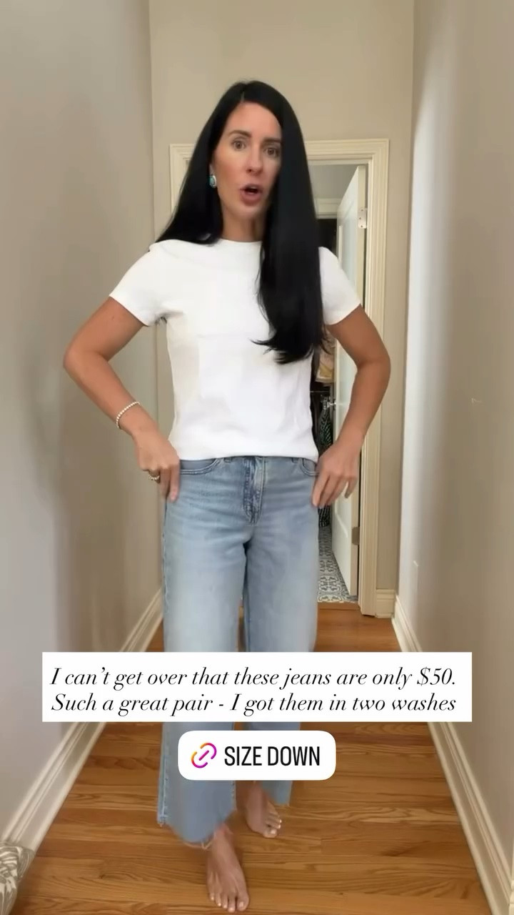 I can’t get over that these jeans are only $50. Such a great pair - I got them in two washes