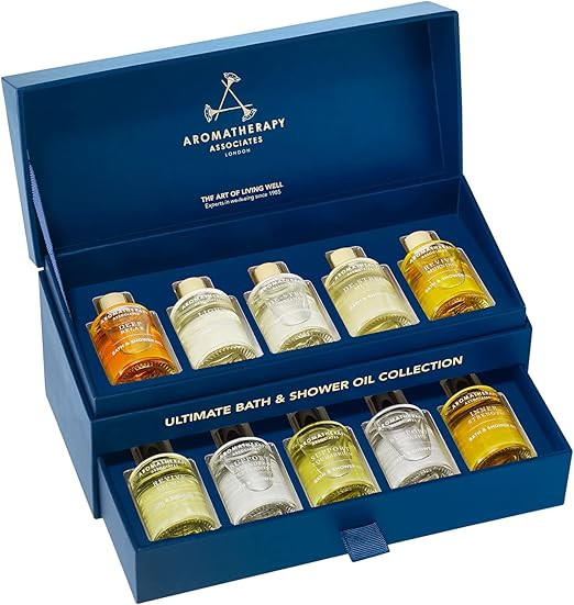 Aromatherapy Associates Ultimate Wellbeing Bath & Shower Oils Collection 10 X 9Ml - Infused With ... | Amazon (UK)