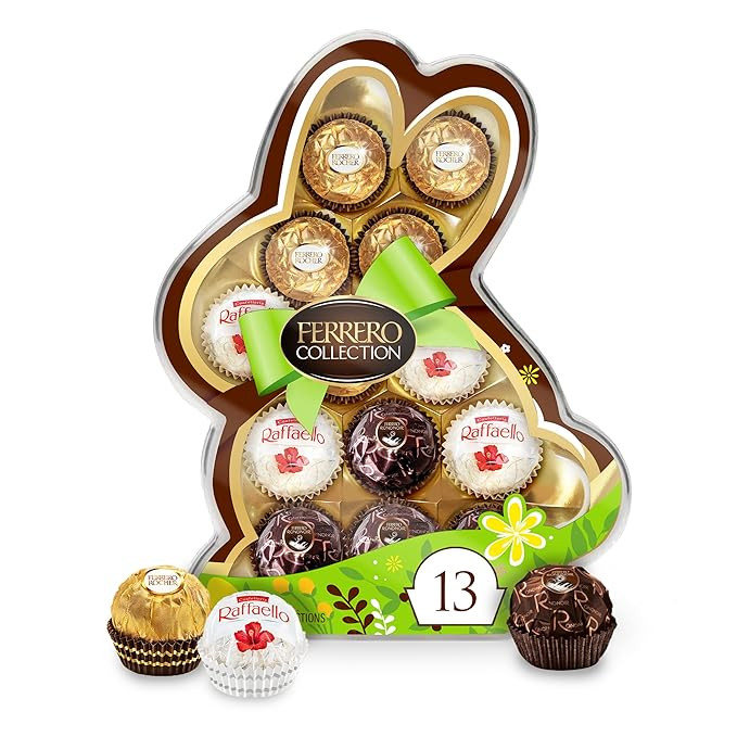 Ferrero Collection, ​13 Count, Premium Gourmet Assorted Hazelnut Milk Chocolate, Dark Chocolate... | Amazon (US)