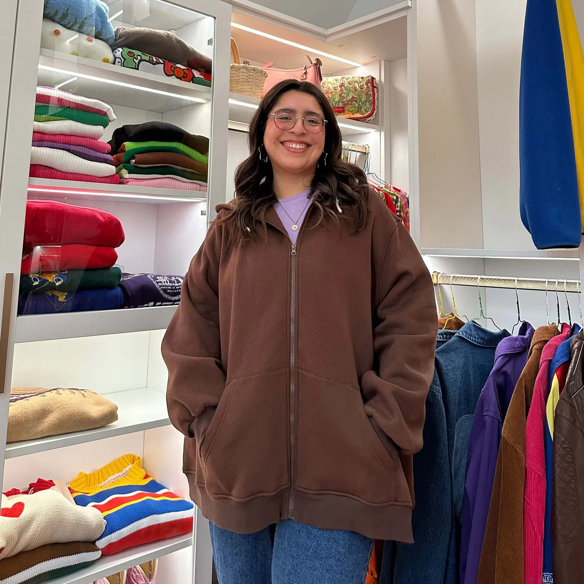 Zip-Up Hoodie - Acorn *PREORDER* | Shiny by Nature