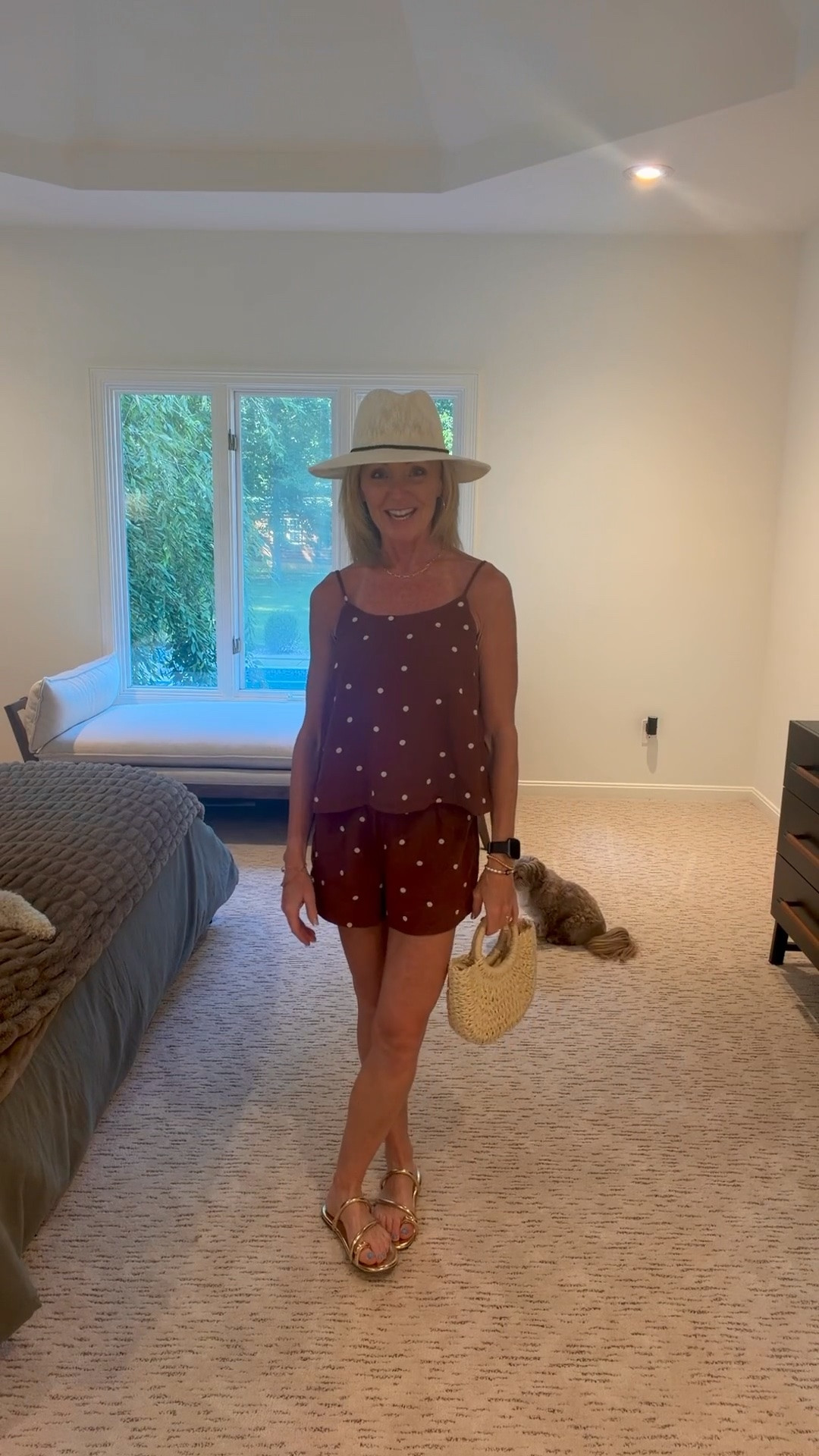 Italy, here I come! 🇮🇹🤎 This brown + white polka dot two-piece set from Target is giving effortless vacation style. Perfect for exploring, lunch by the coast, or dressing up with sandals and accessories. And the best part? It’s so affordable! ✨

#LTKootd #LTKTravel #LTKdayinmylife