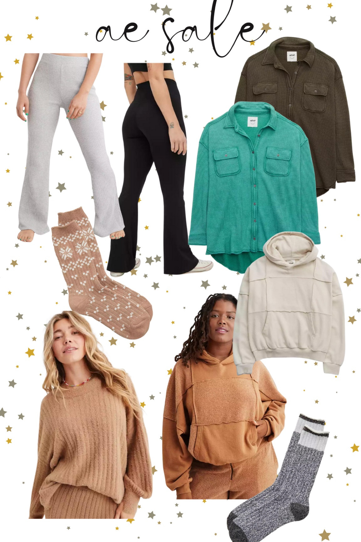 Ae / aerie sale 
Code BRRRSALE
cozy casual midsize style for fall / winter 


#LTKSeasonal #LTKsalealert #LTKCyberweek