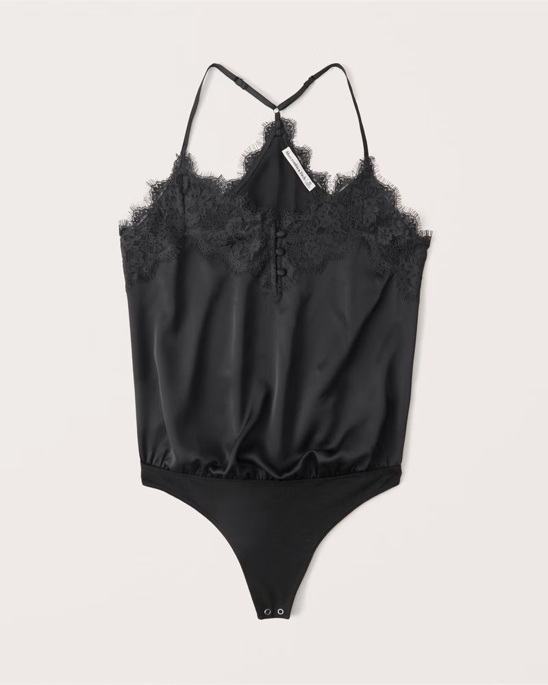 Lace Cami Bodysuit | Abercrombie & Fitch (US)