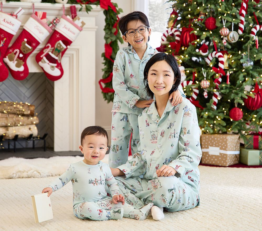 Riley Sheehey Holiday Family Pajama Collection | Pottery Barn Kids