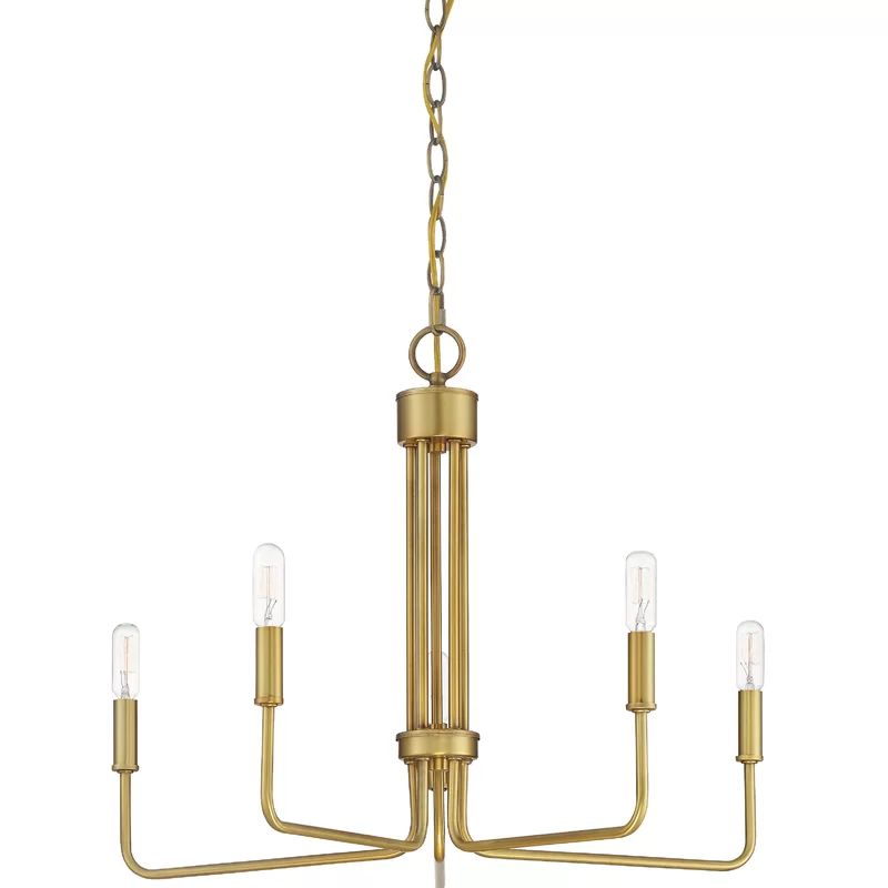 Donner 5 - Light Candle Style Classic / Traditional Chandelier | Wayfair North America