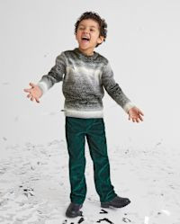 Baby And Toddler Boys Corduroy Straight Pants - green | The Children's Place