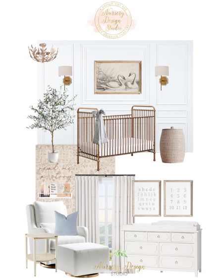 Gorgeous baby room inspiration, hold crib, nursery rug, beige rug, nursery plant 

#LTKsalealert #LTKbaby #LTKhome