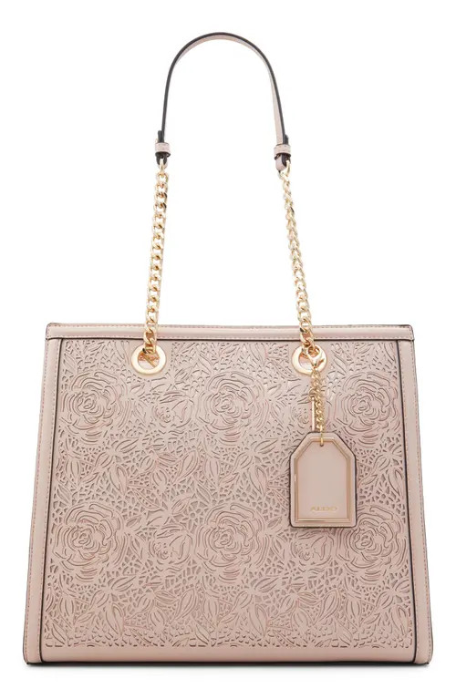 ALDO Botanika Faux Leather Tote in Light Pink at Nordstrom | Nordstrom
