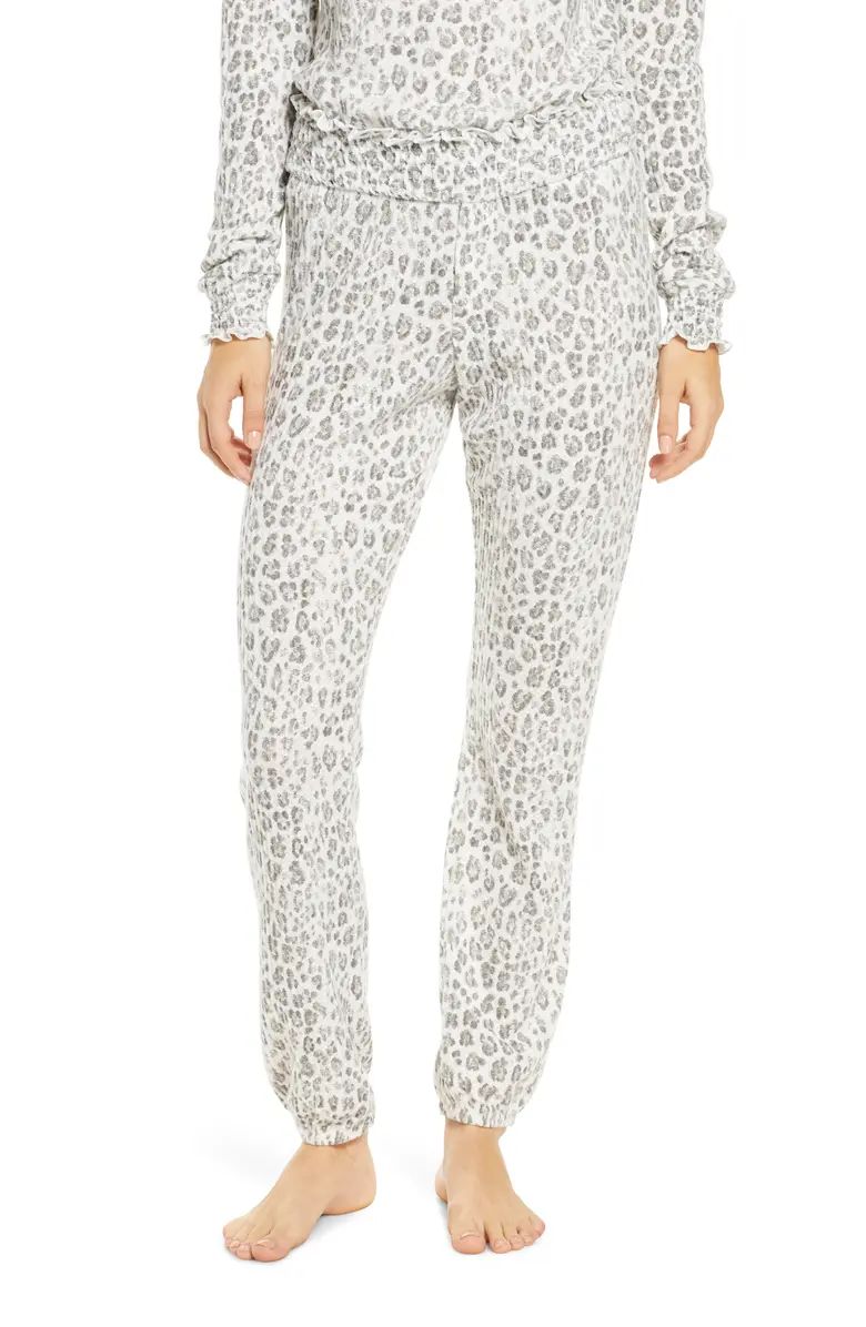 Smocked Thermal Jogger Pants | Nordstrom