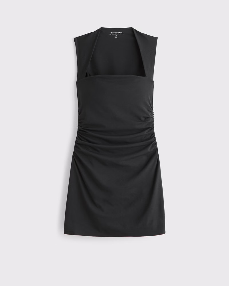 Abercrombie & Fitch Women's The A&F Ava Mini Dress in Black - Size XXL | Abercrombie & Fitch (US)
