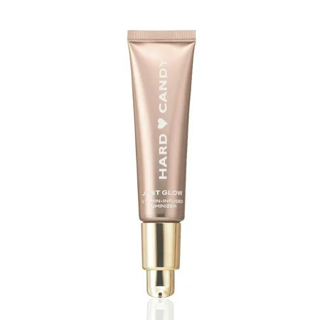 Hard Candy Just Glow Face Luminizer, Rosy Glow, Sheer Color, All Skin Tones, Niacinamide | Walmart (US)
