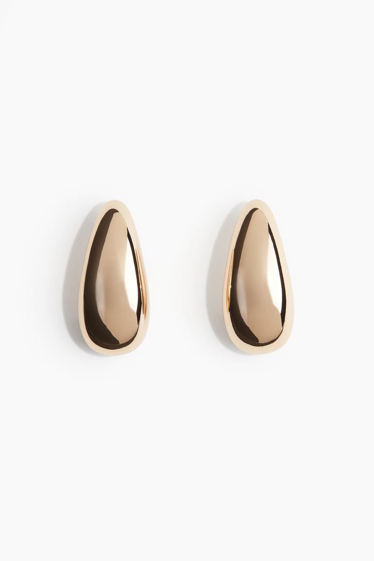 Dome Earrings - Gold-colored - Ladies | H&M US | H&M (US + CA)