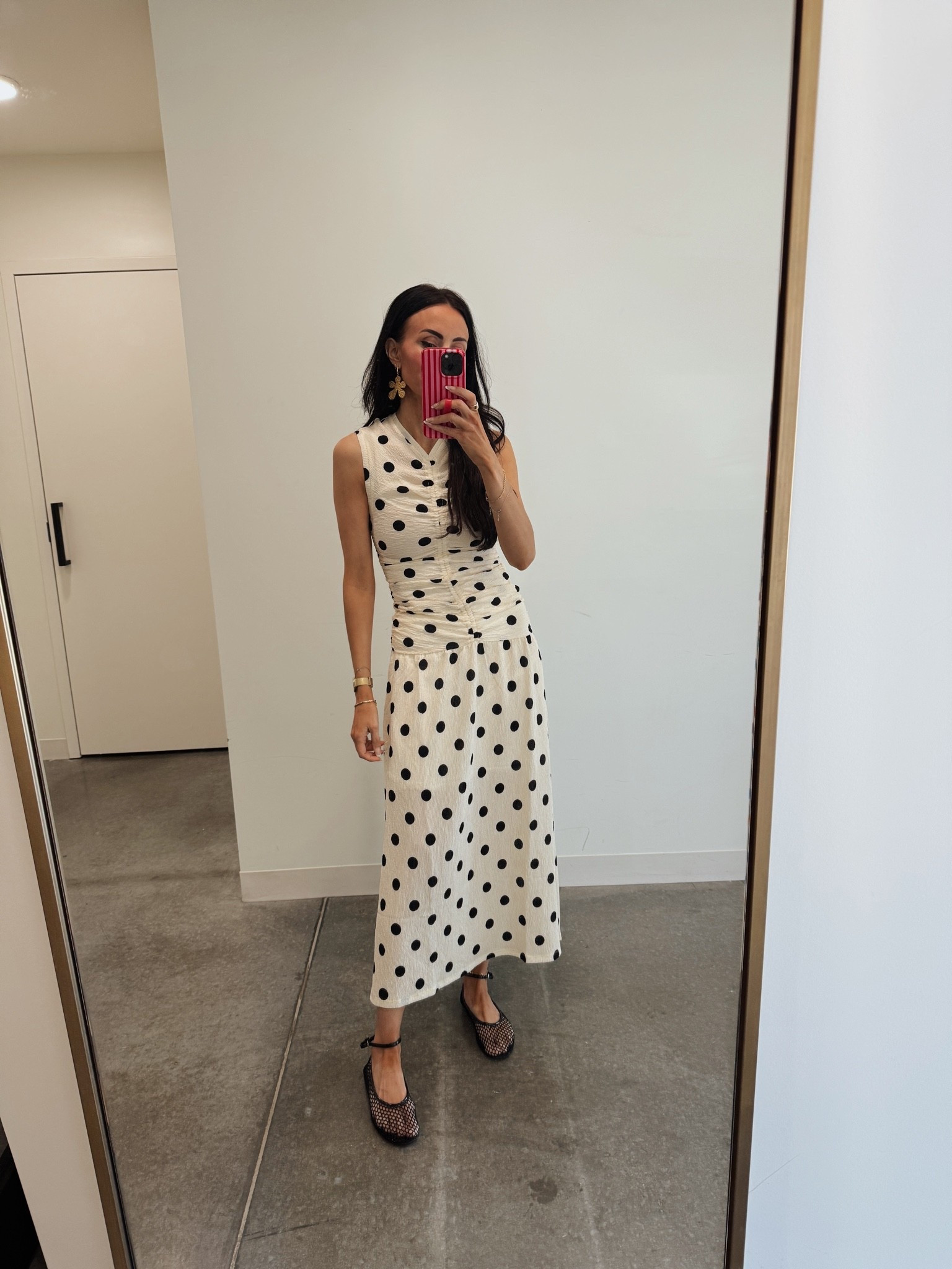 The perfect polka dot dress for Europe