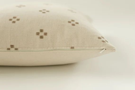 Hmong pillow cover, Hmong print, woven pillow cover, neutral pillow, neutral decor, pillow combo,... | Etsy (US)