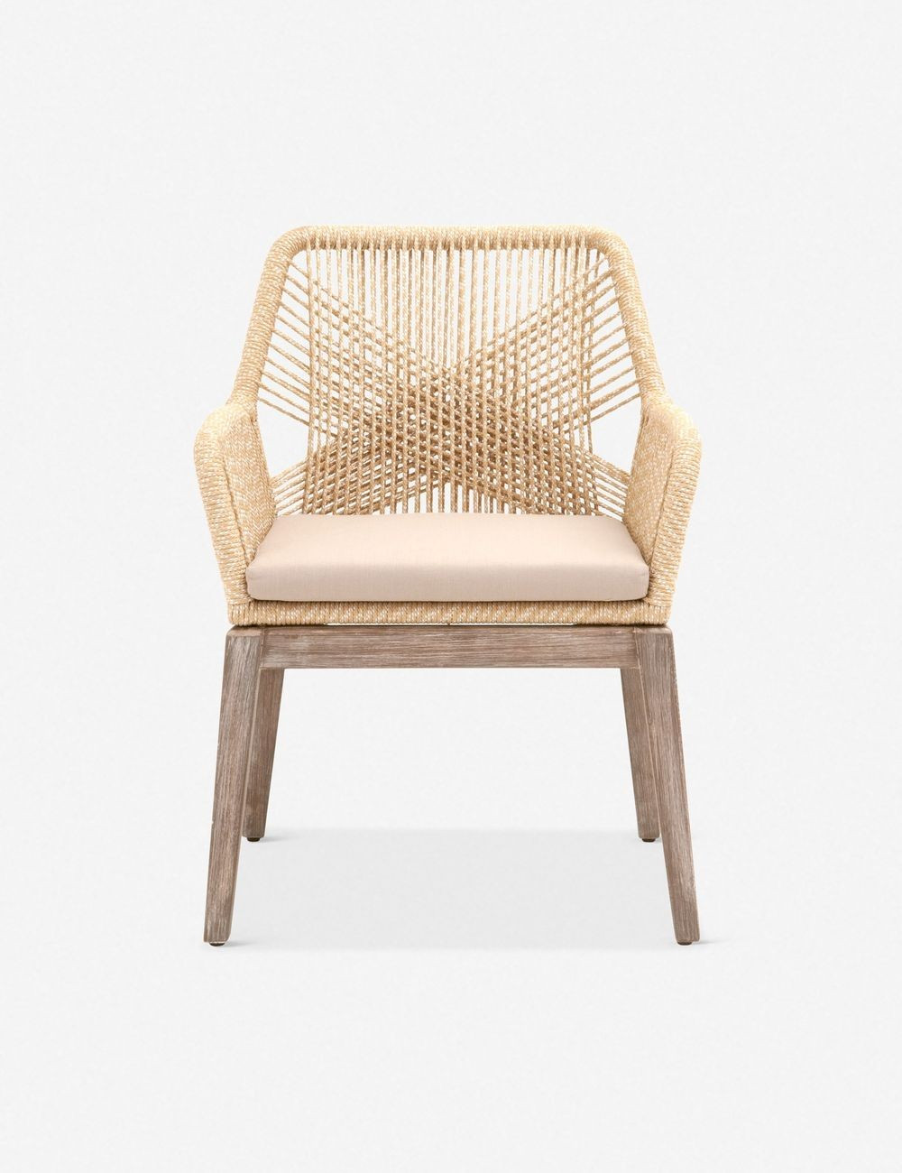 London Dining Chair, Sand (Set of 2) | Lulu and Georgia 