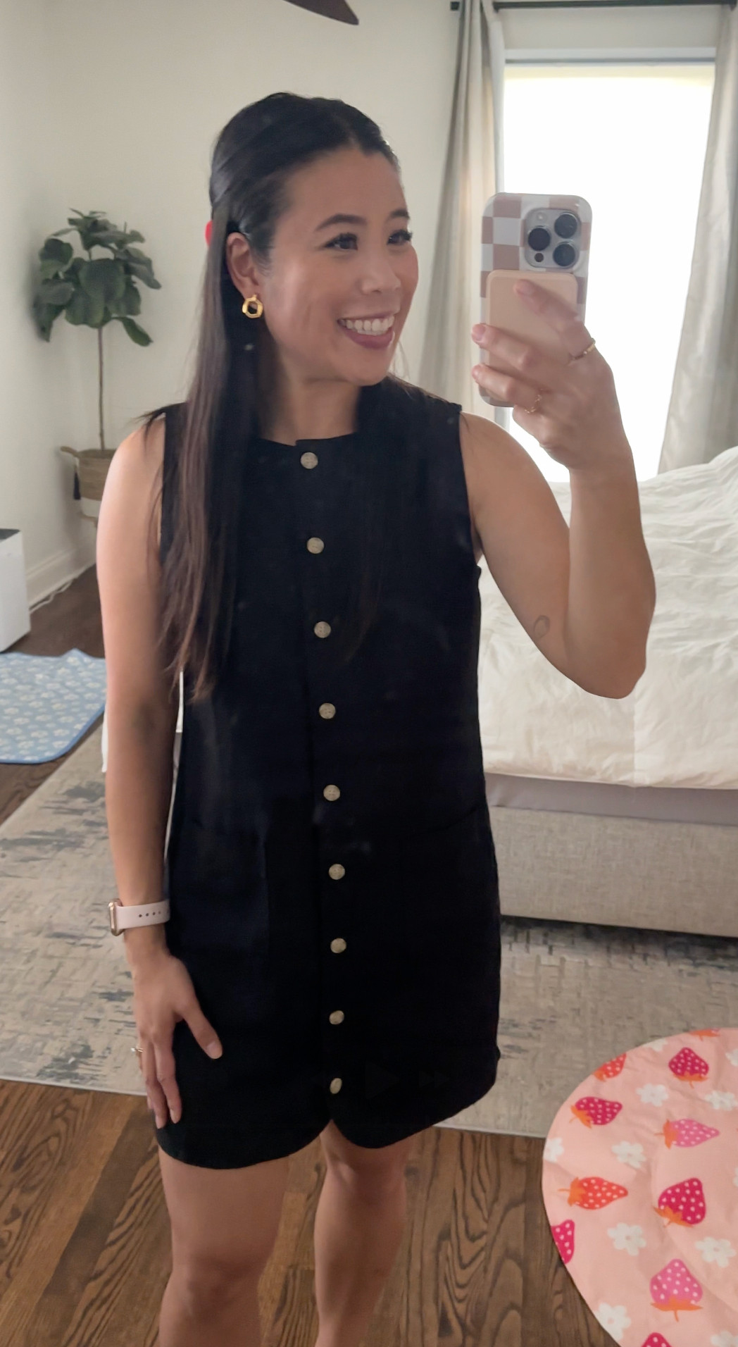 My most worn dress this summer lol although it's a black dress, it's simple but still very cute!! I've wore it to the office, out for dinner, and just around! 

 #LTKPetite #LTKFindsUnder50 #LTKFindsUnder100