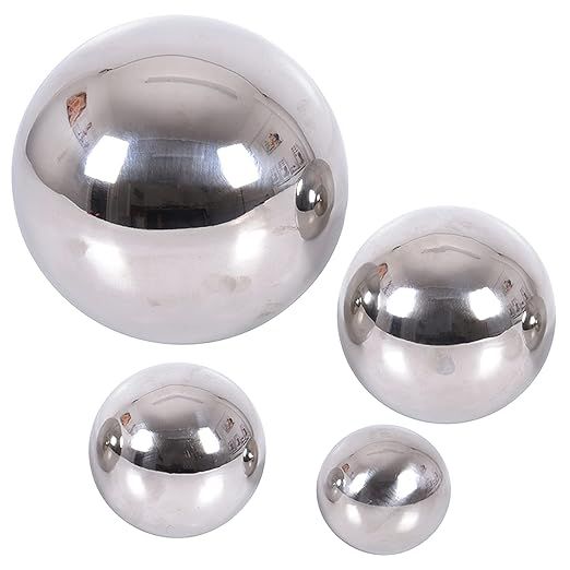 TickiT - 9322 Sensory Reflective Balls - Set of 4 - Mirrored Spheres for Babies and Toddlers - St... | Amazon (US)