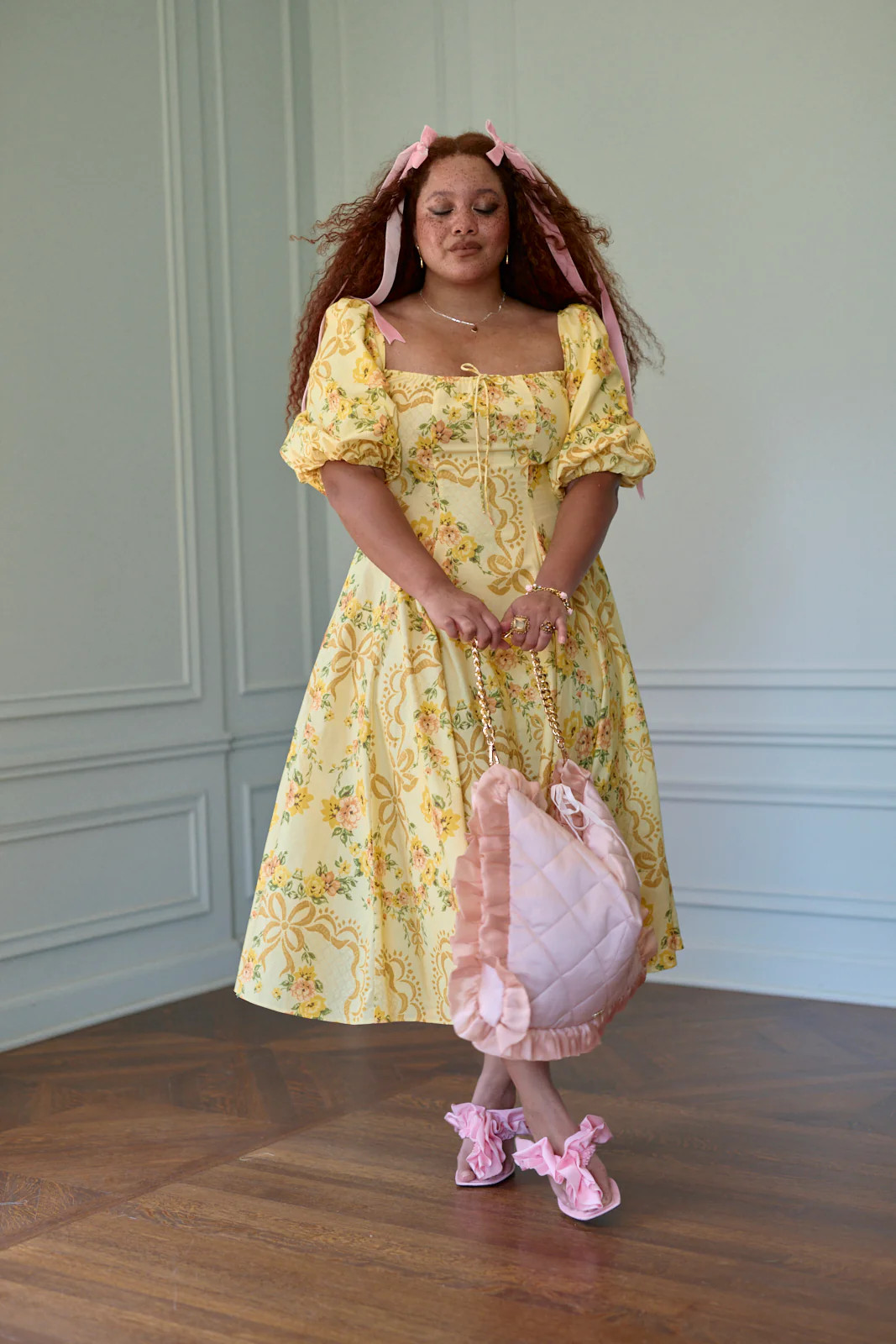 The Crème Brûlée Day Dress | Selkie Collection