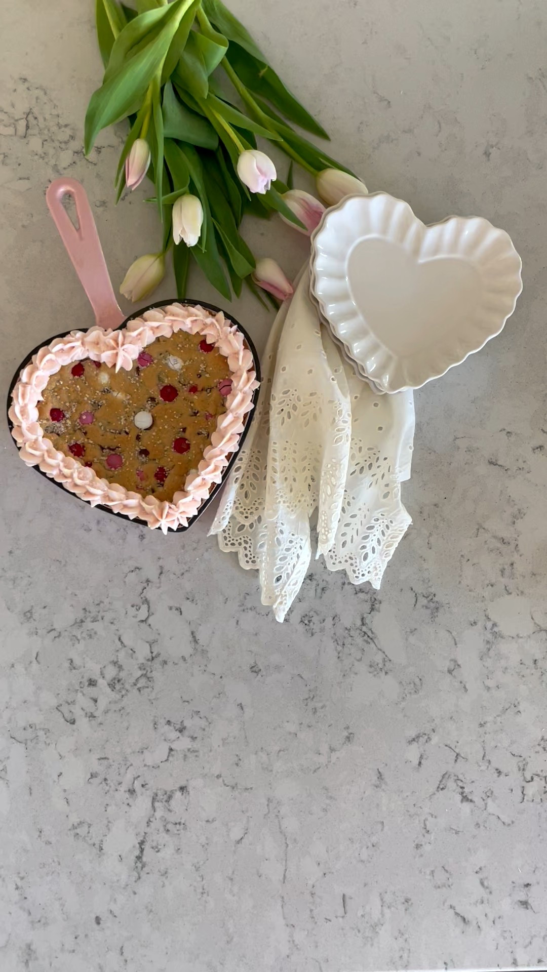 Valentine’s Day skillet cookie… 

#LTKValentine #LTKfoodie #LTKHome