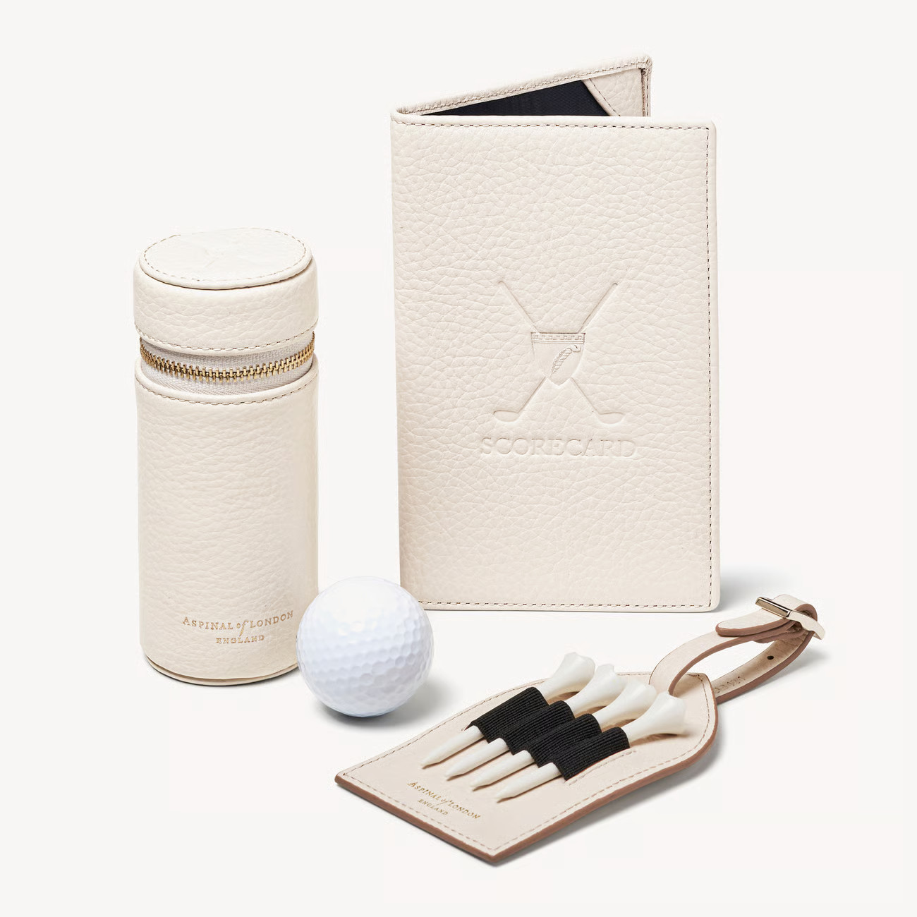 Golf Set Collection

        
            
            Ivory Pebble | Aspinal of London