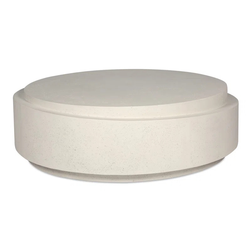 Anwil 48'' Stone Outdoor Coffee Table | AllModern