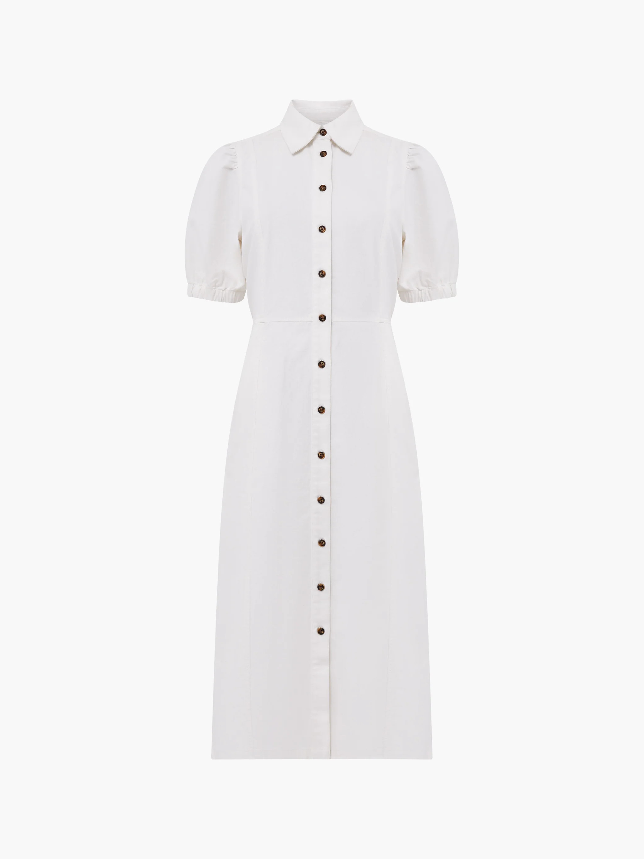 Chambray Denim Button Through Shirt Dress | French Connection (UK)