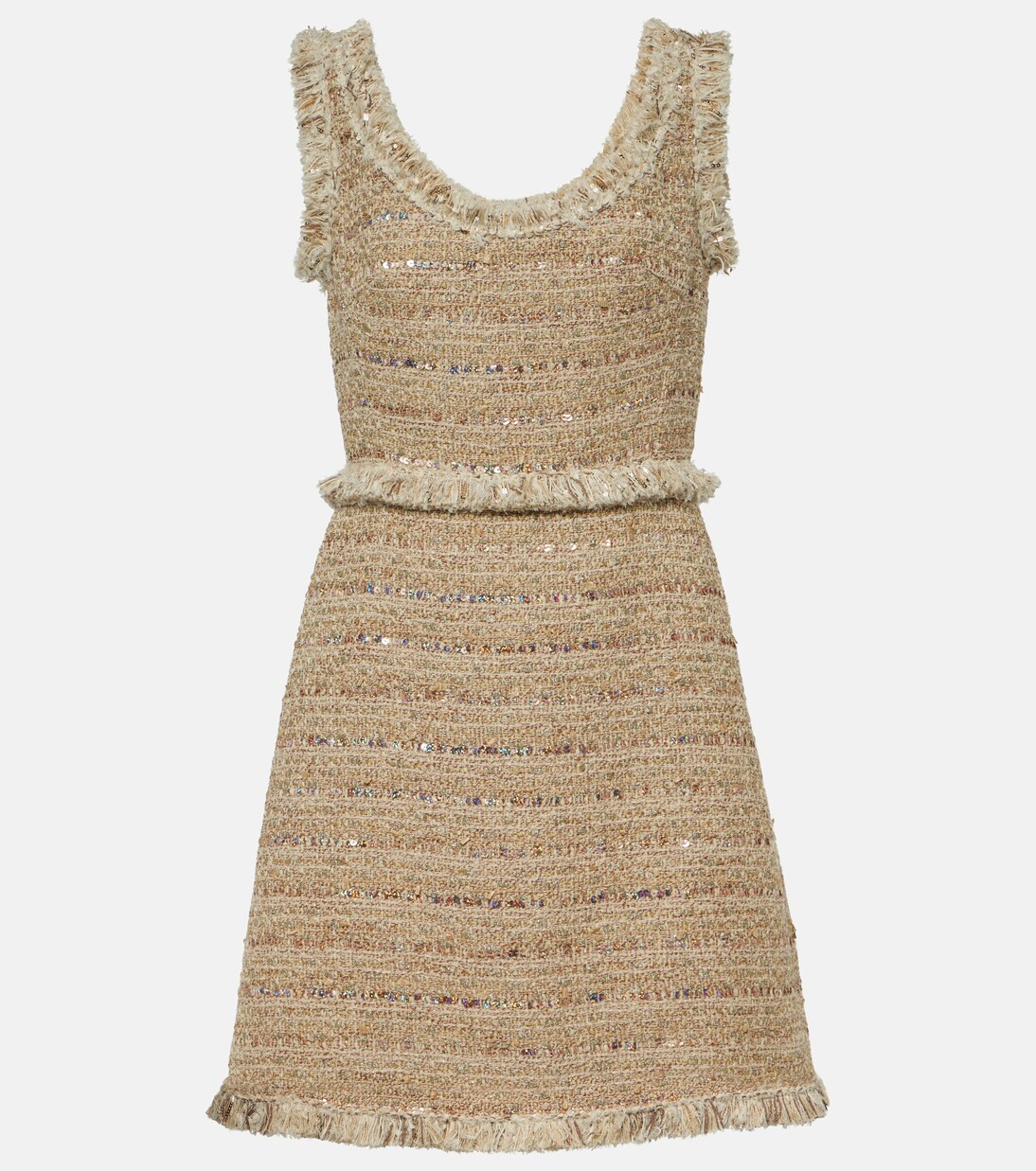 Fringed bouclé minidress | Mytheresa (US/CA)