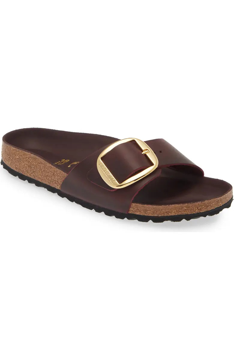 Madrid Big Buckle Slide Sandal (Women) | Nordstrom Rack