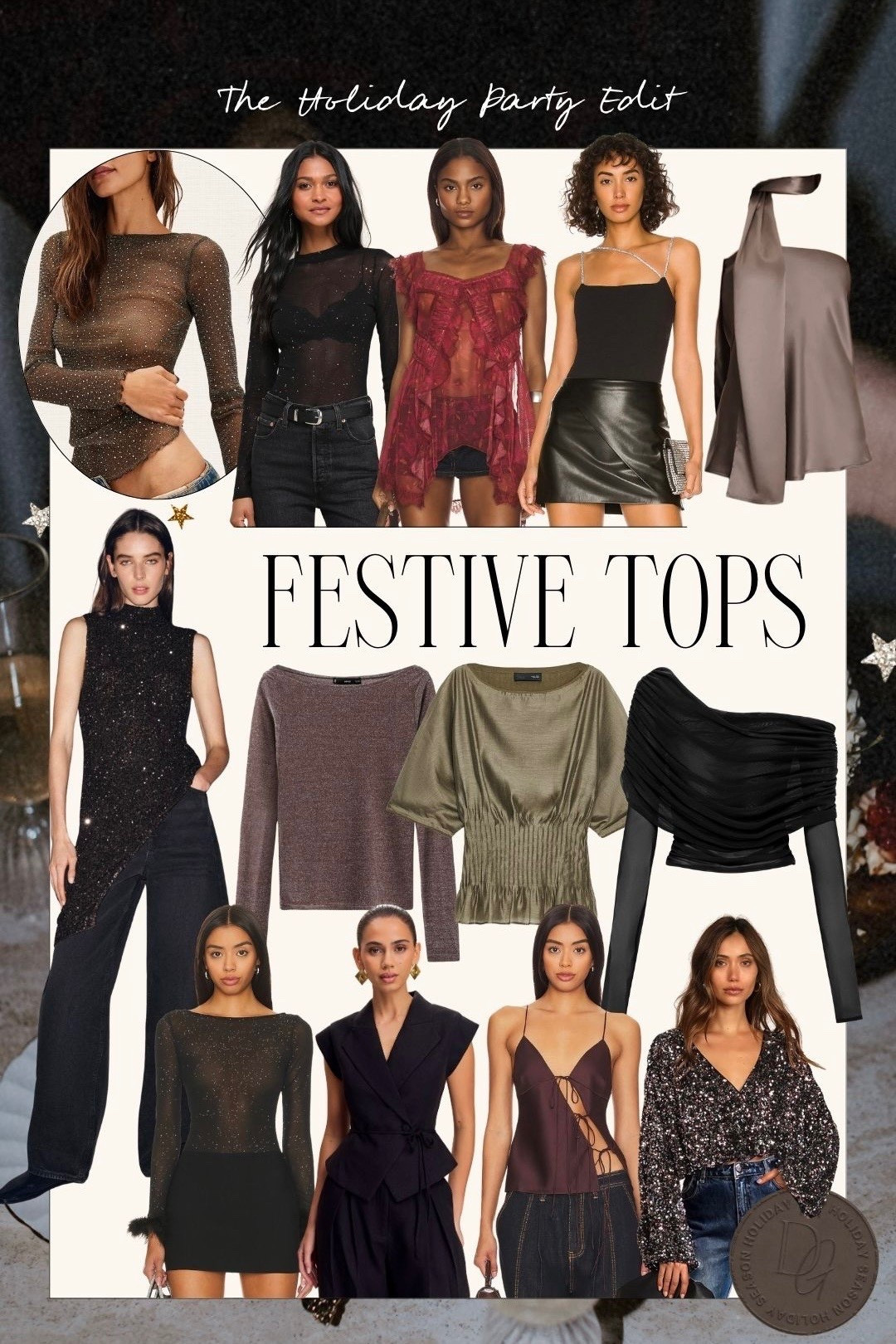 Festive Tops | holiday party, holiday party tops, holiday party outfit, holiday tops, holiday style, winter style, winter tops

#LTKSeasonal #LTKHoliday #LTKFindsUnder50