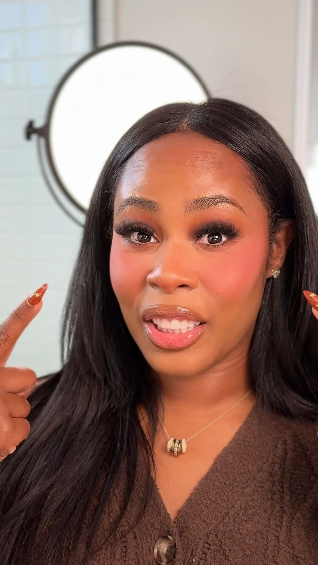 This is the technique that instantly lifts your face and gives your makeup that soft-glam, romantic finish. The pink under-eye adds brightness, warmth, and dimension in a way regular concealer alone never could.

In today’s video, I’m showing you exactly how I achieve this look using a combination of color correction, concealer, brightening, cream blush, powder blush, and a Ube-toned setting powder to bring everything together. It creates a seamless blend from under-eye to cheek, making the entire complexion look smoother, fresher, and more elevated.

The finish is:
✨ Bright but natural
✨ Softly lifted
✨ Fresh-faced with a hint of color
✨ More glam than the steps actually take

It’s one of my favorite techniques because it makes your whole makeup routine look intentional and polished, even on minimal makeup days.

#LTKgrwm #LTKHoliday #LTKBeauty