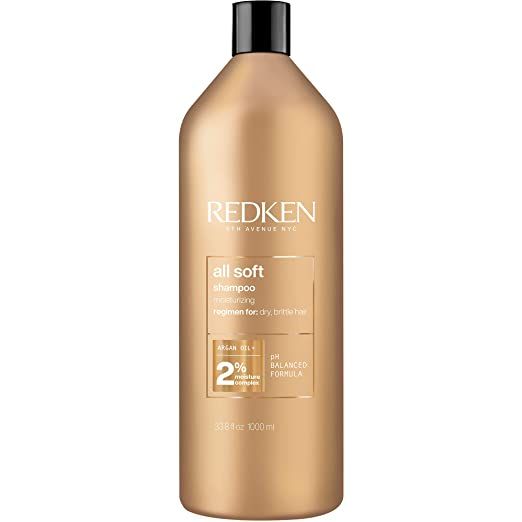 Redken All Soft Shampoo | Deeply Moisturizes and Hydrates | Provides Intense Softness and Shine |... | Amazon (US)