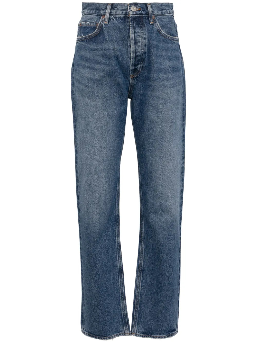 AGOLDE Pinch Waist Jeans | Blue | FARFETCH UK | Farfetch Global