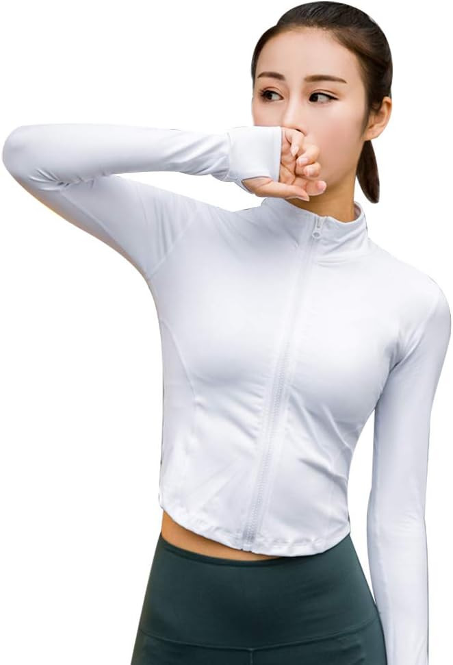 Specific Heart Women’s Stretchy Workout Lightweight, Full Zip Running Track Jacket | Amazon (US)