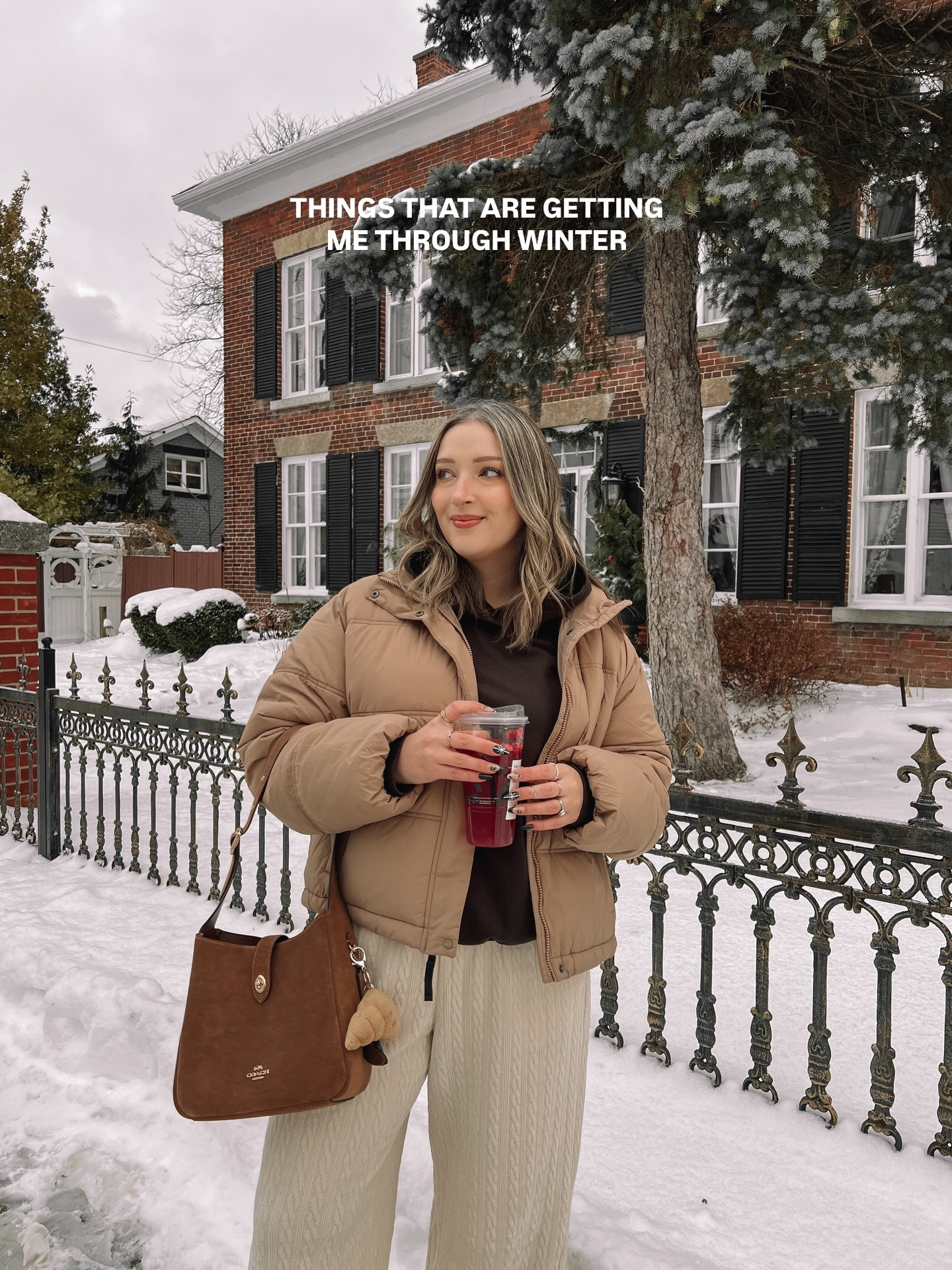 Things that are getting me through winter (as a Canadian girl who struggles with it) ❄️ linked my outfits, skincare products, kindle, and checkered blanket! Wearing my usual size Large in everything except the brown hoodie - sized down to M.


#LTKwinter #LTKmidsize #LTKbeauty