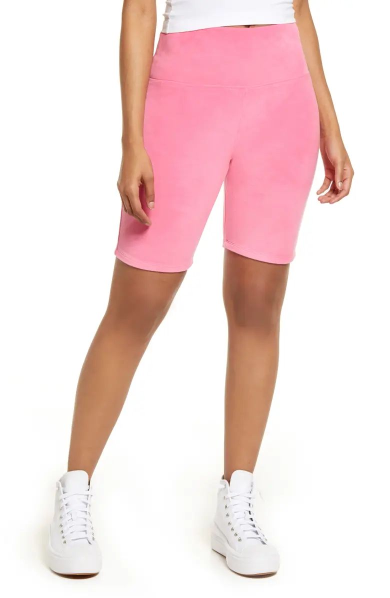 Be Proud by BP Gender Inclusive Velour Bike Shorts | Nordstrom