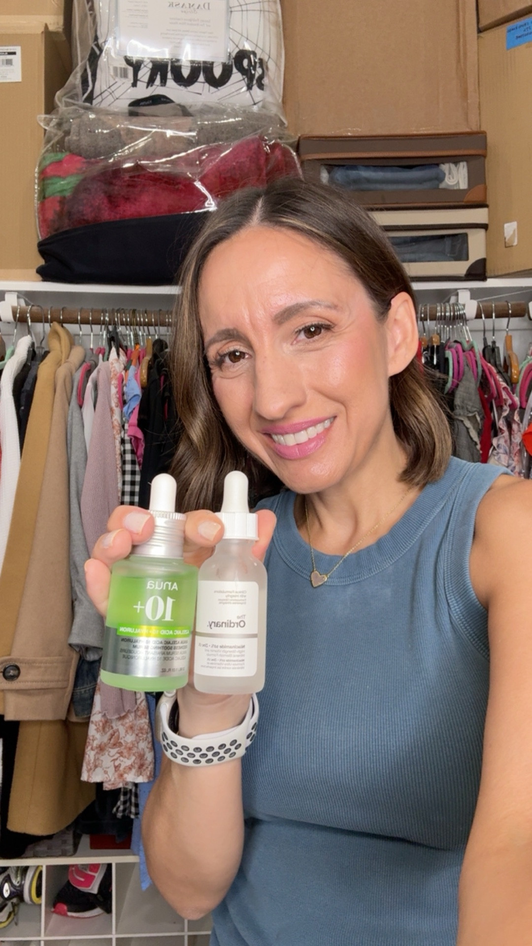 Filter free for skincare talk. Jess add 3 skincare products I really like in my routine. 
-SomeByMi Miracle Toner
Ordinary Niacinimide serum 
Anua Azelaic acid

#LTKstorytime #LTKOver40 #LTKBeauty