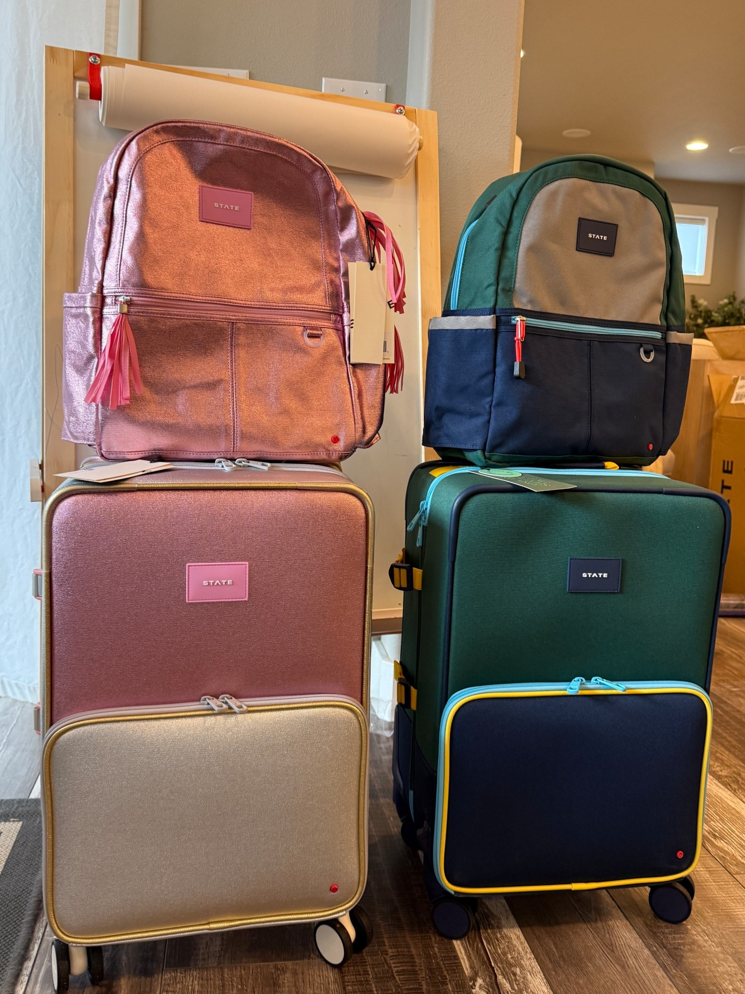 The cutest kids suitcases ever. Love these carryon rollers and matching backpacks 

#LTKKids #LTKTravel