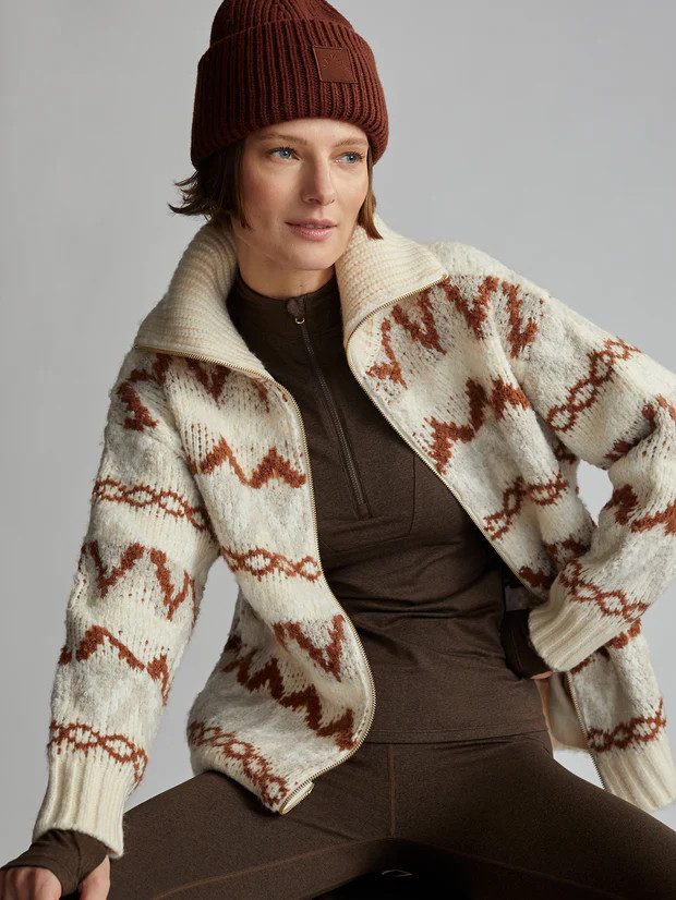 Brooke Fairisle Knit Jacket | Varley US | Varley US